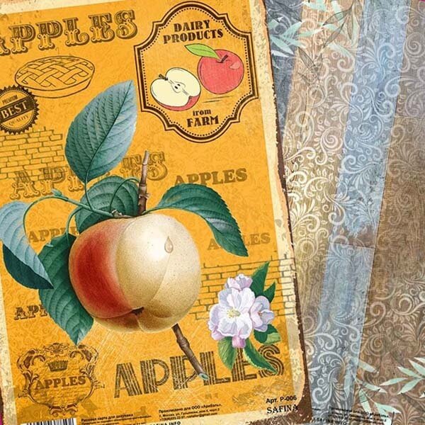 Рисовые карты для декупажа