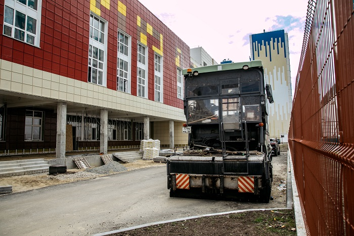    Здание школы в 42 микрорайоне Сургута сдадут к ноябрю 2023 года