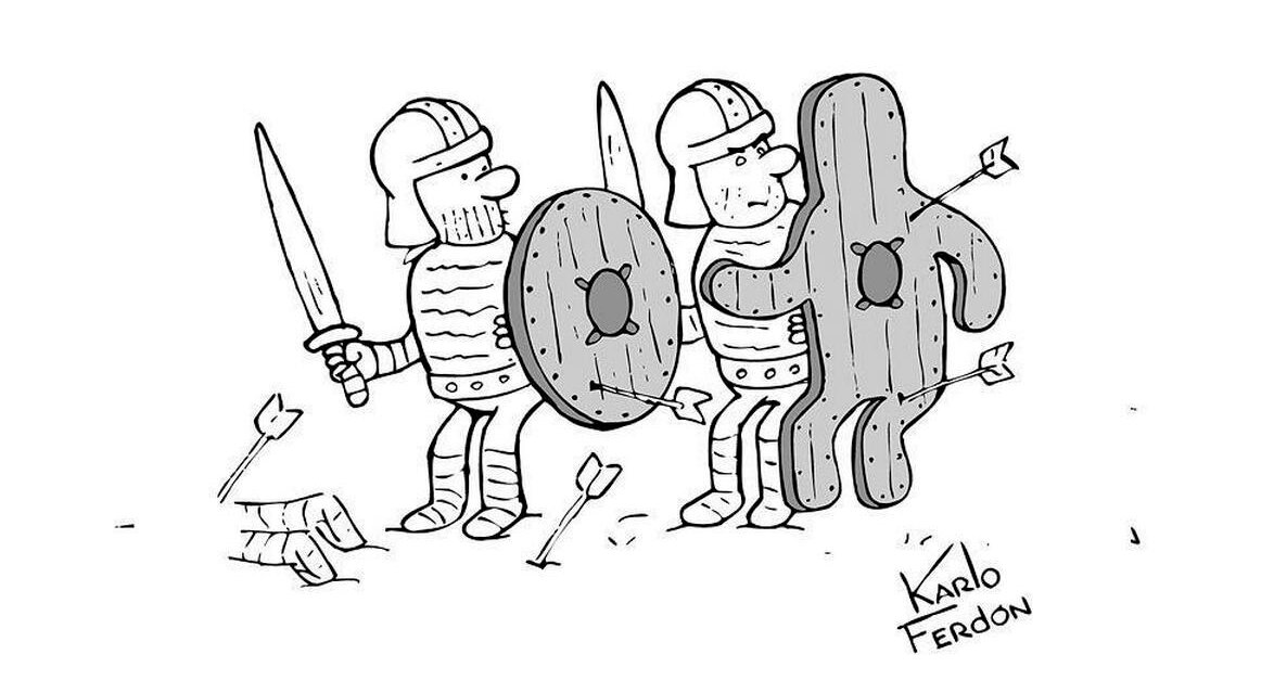 Иллюстрации (здесь и далее): Карло Фердон / @karloferdon.