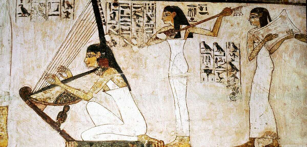 Древний 1 слушать. Древний Египет музыкантши. Песнь арфиста древний Египет. Кафу анх музыкант Египта. Арфа древнего Египта.