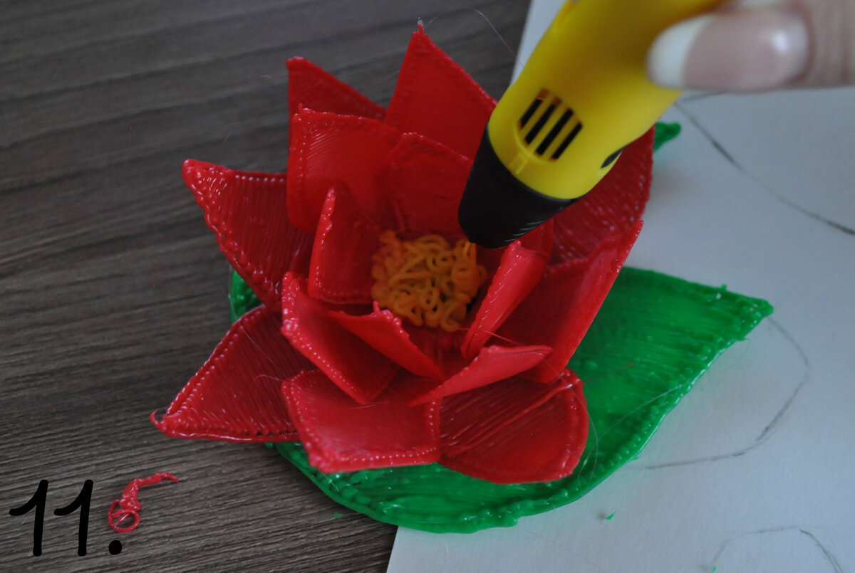 Origami flower