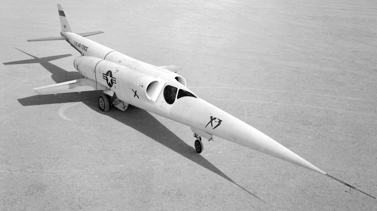 Douglas X-3 Stiletto. Фото: NACA/NASA