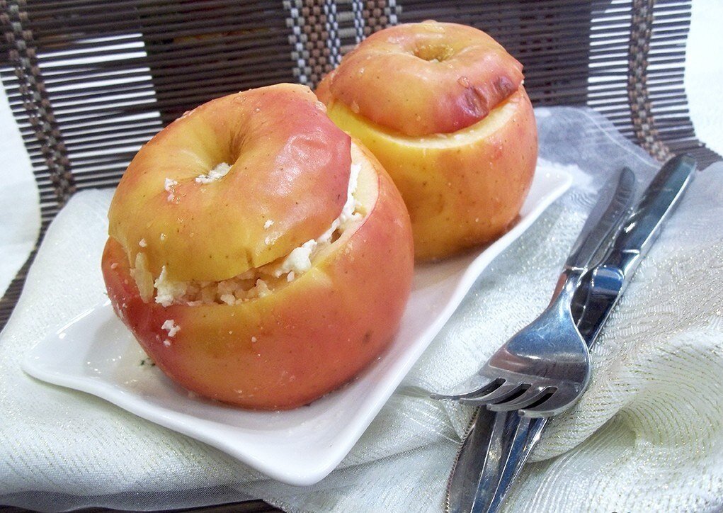 Запеченные яблоки