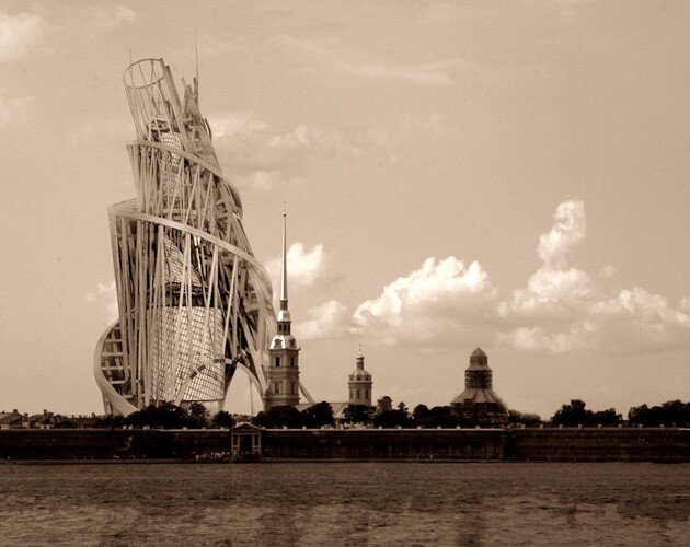 Памятник III интернационала. Татлин