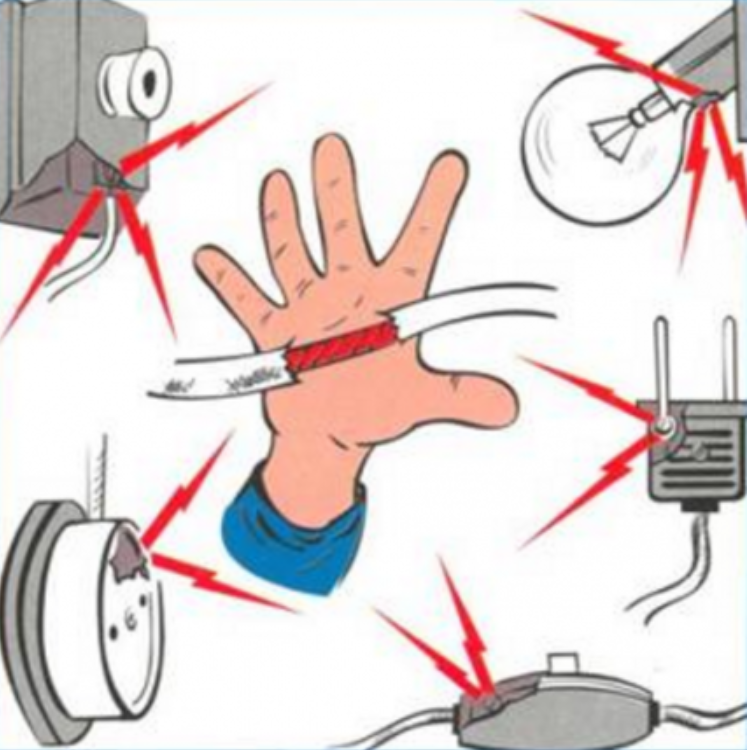 Поражение электрическим током в ванной комнате