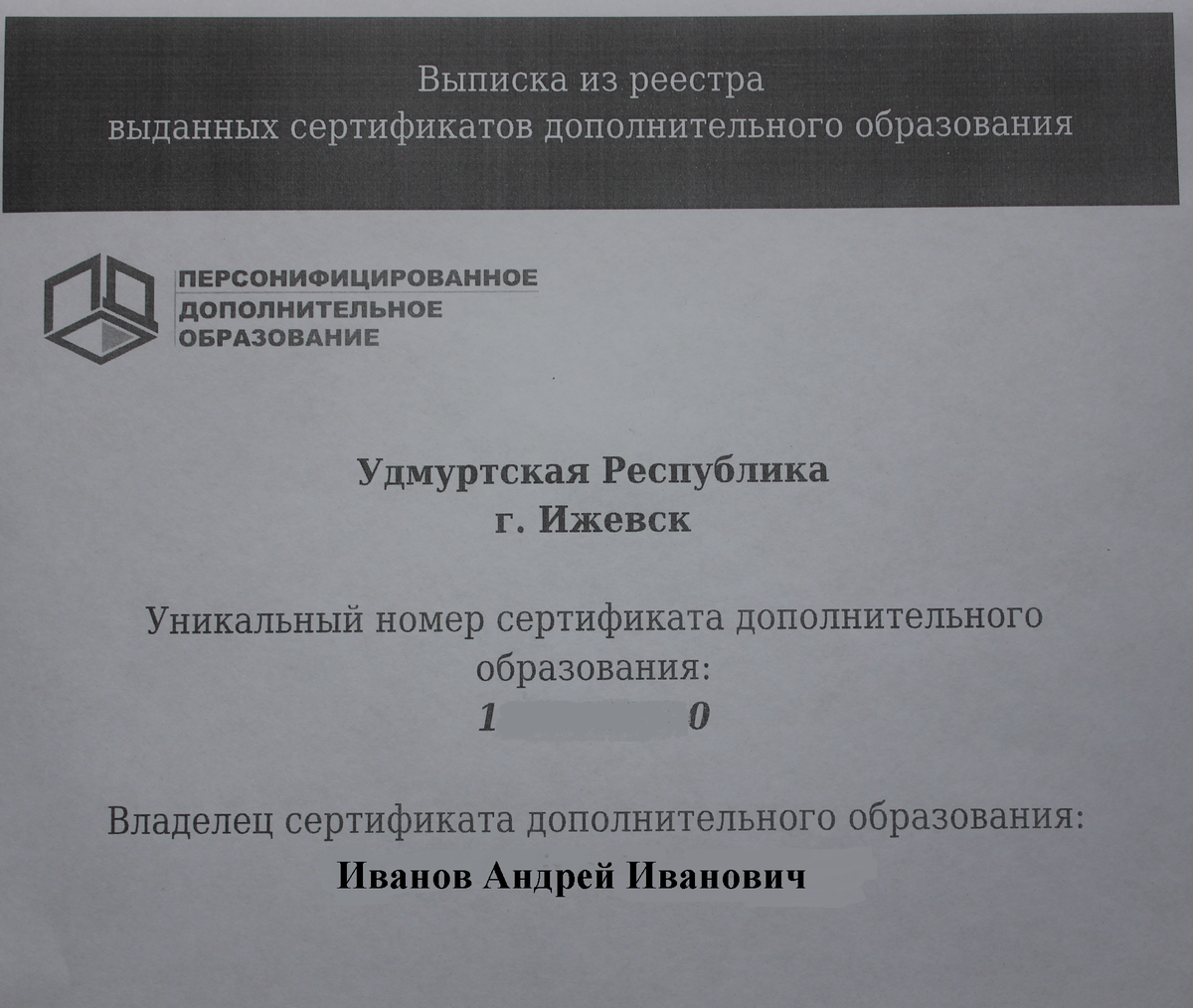 Как мы получали сертификат дополнительного образования | Ижевск удивляет |  Дзен