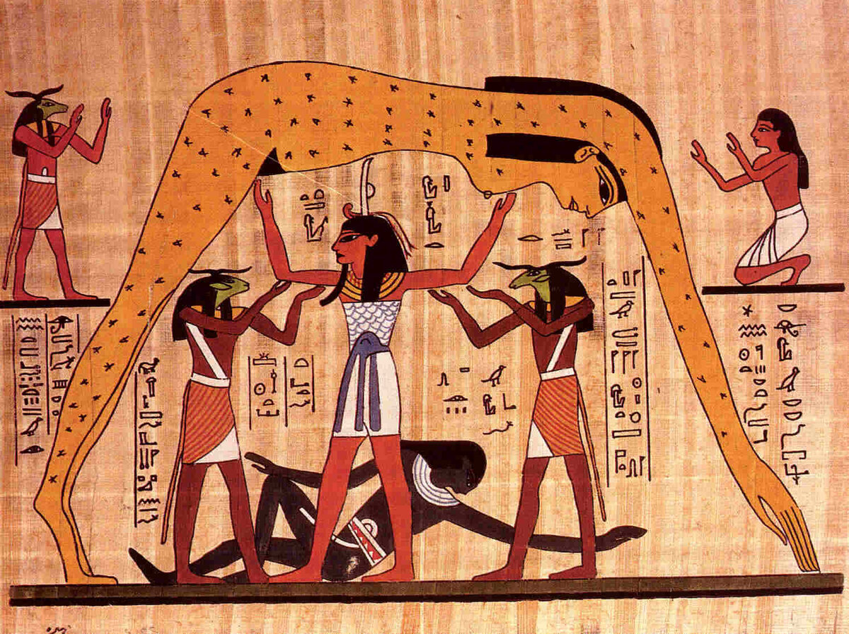 Египет богиня неба нут