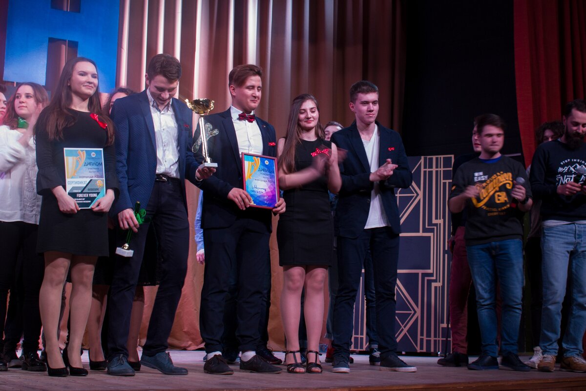 Фото с кубка первокурсников.