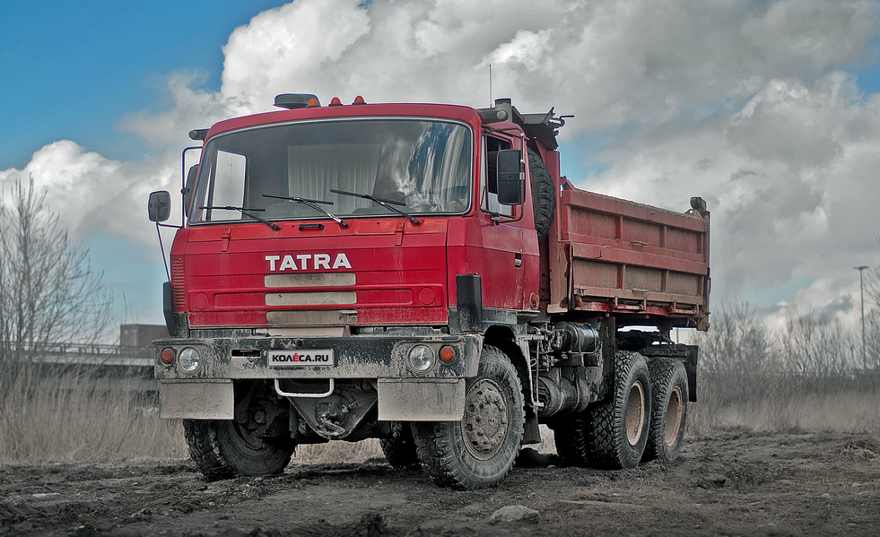 Грузовой автомобиль татра фото