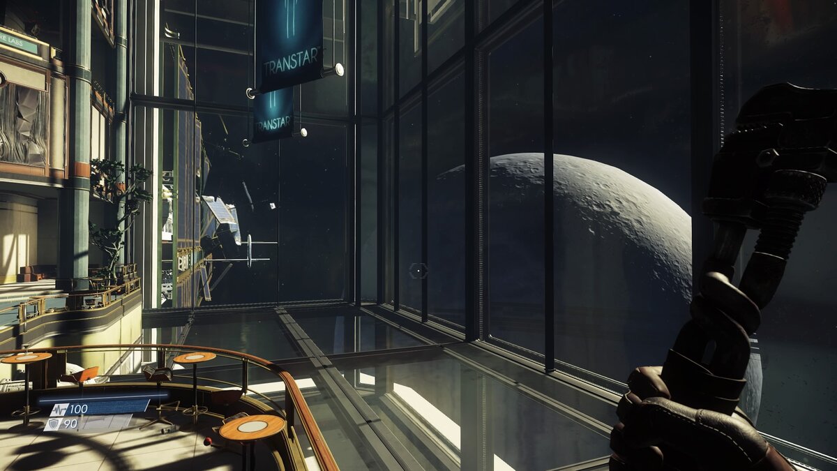 Prey удивляет развитием сюжета буквально с самого начала, просыпаясь в своей постели Вы вроде бы находитесь в личных апартаментах на Земле, через какое - то время Вы понимаете что это всё подстроено и действие игры происходит на научной космической станции, но является ли это конечной истиной или есть ещё подвох? 