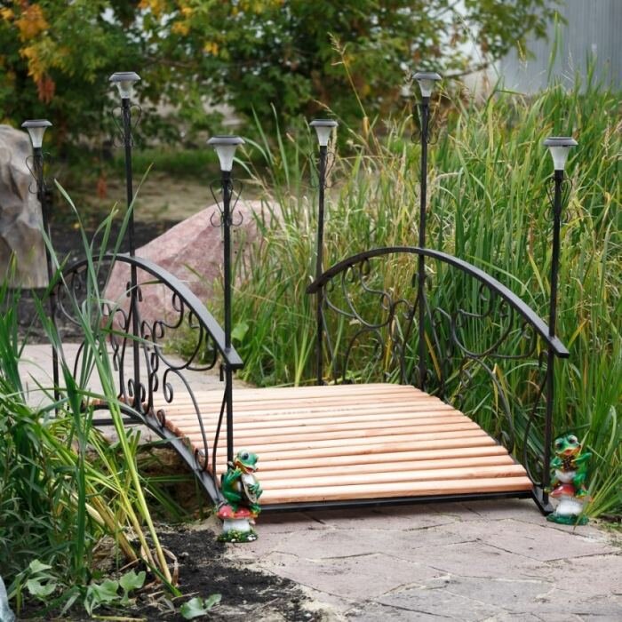 Декоративный мостик для сада: 50 фото идеи для создания уютной атмосферы