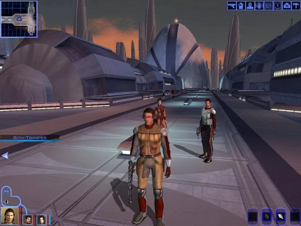 Игра "Star Wars: Knights of the old Republic".