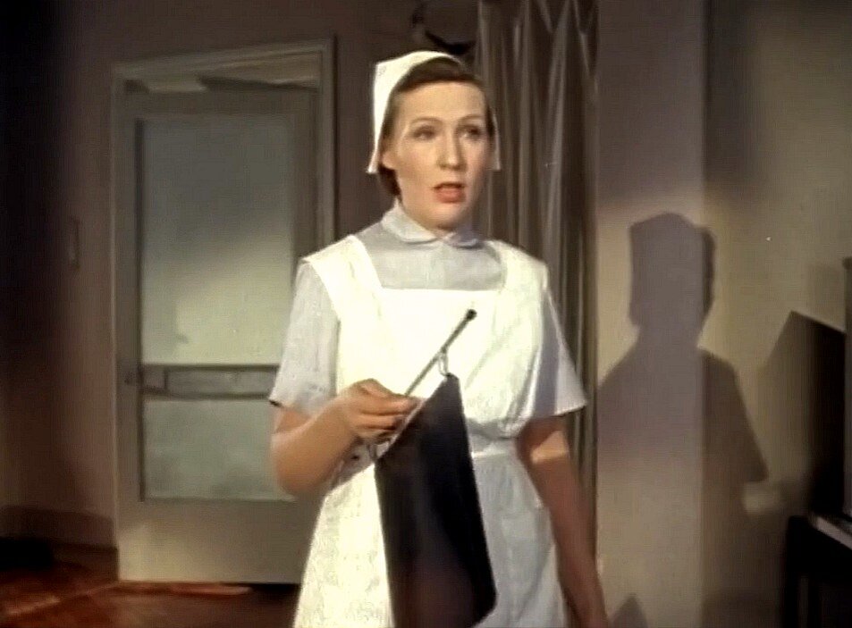 Кадр из фильма «Сердце бьется вновь», 1956 г.