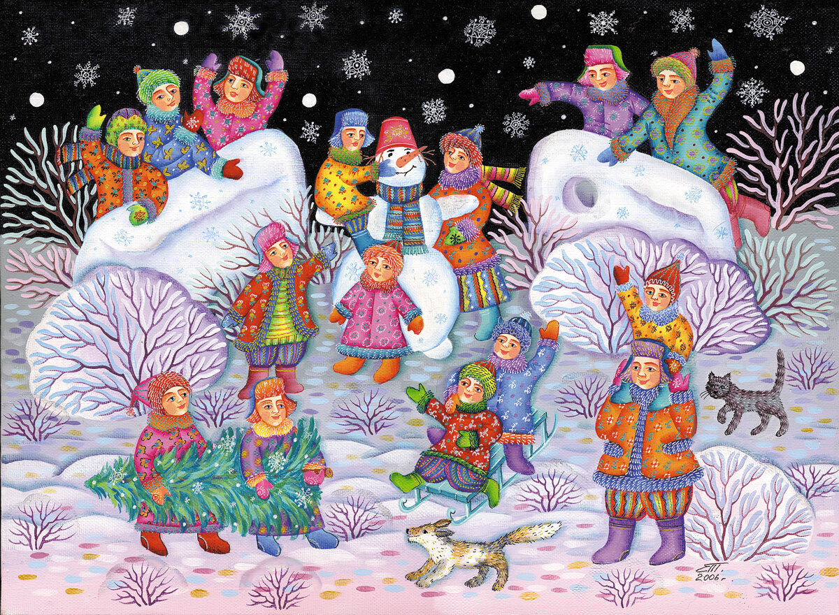 Взятие крепости. Автор — Тамара Ерохина-Евладова