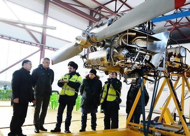 Команда профессора Зверкова на испытаниях алюминиевого двигателя