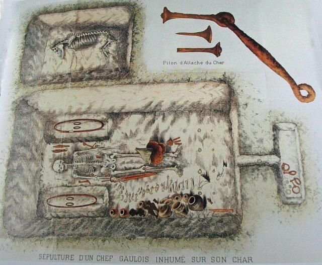 Схема захоронения в Поклингтоне. 
Фото: newsinstact