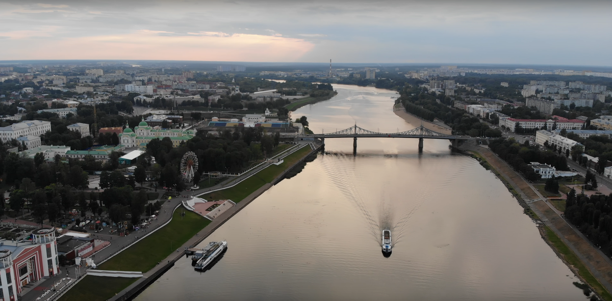 С квадрокоптера, прошлым летом.