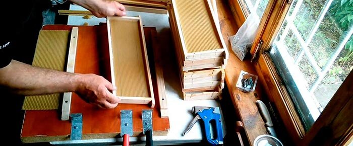 Зимние работы на пасеке 