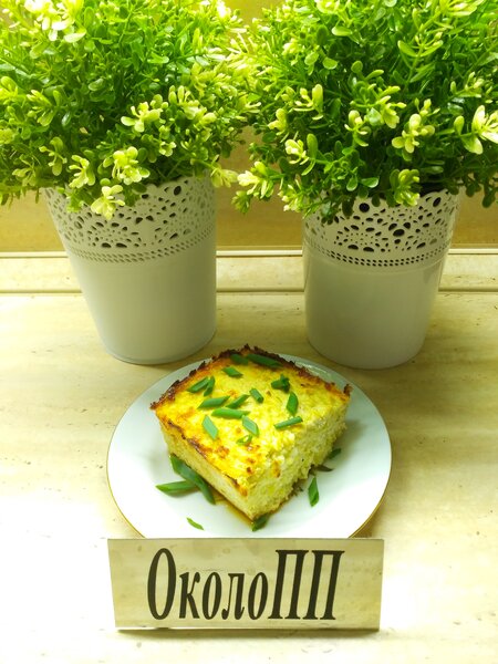 Фотография ужина: кабачковая запеканка с сыром