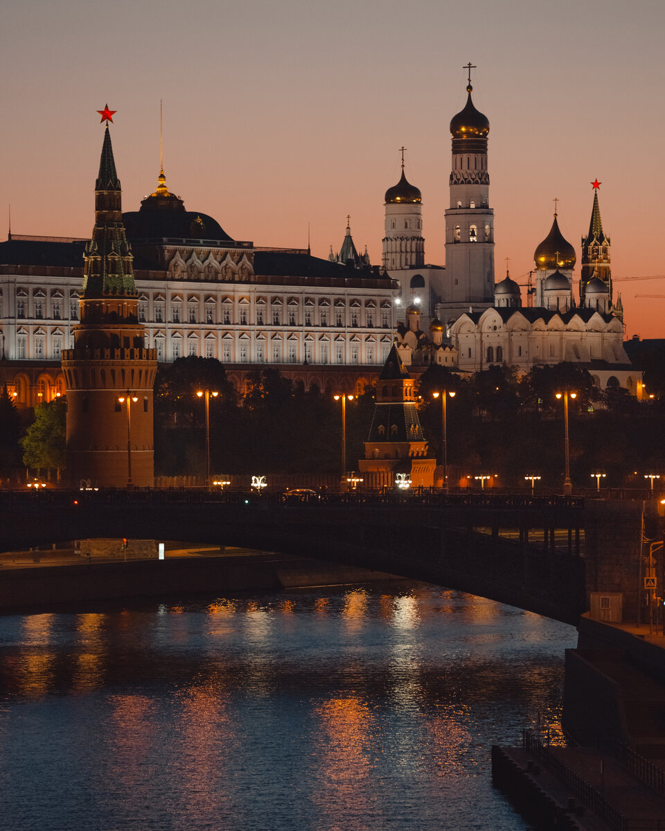 Предрассветная Москва. Май 2018г. 