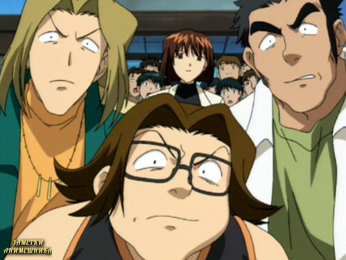 Скриншот из аниме Жаркое Лето