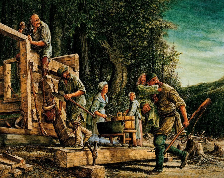 Индейцы идут! Худ. Andrew Knez