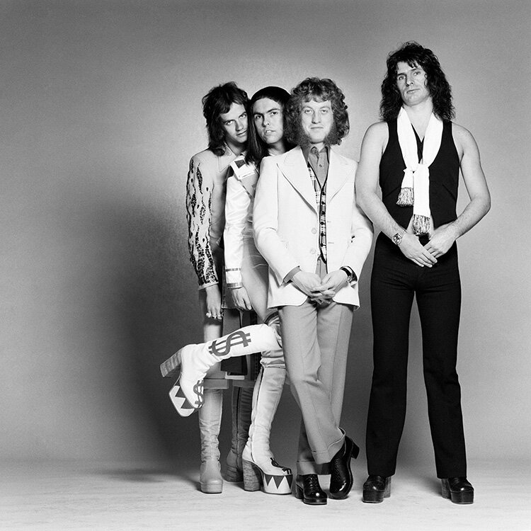 Slade - ключевая группа глэм-рока в Великобритании.  