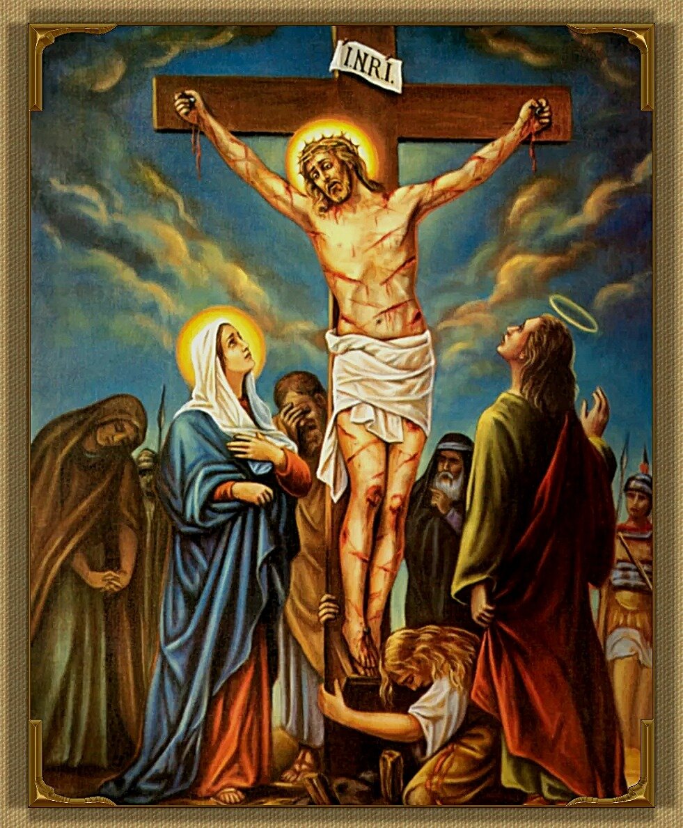 Распятие христа изображение