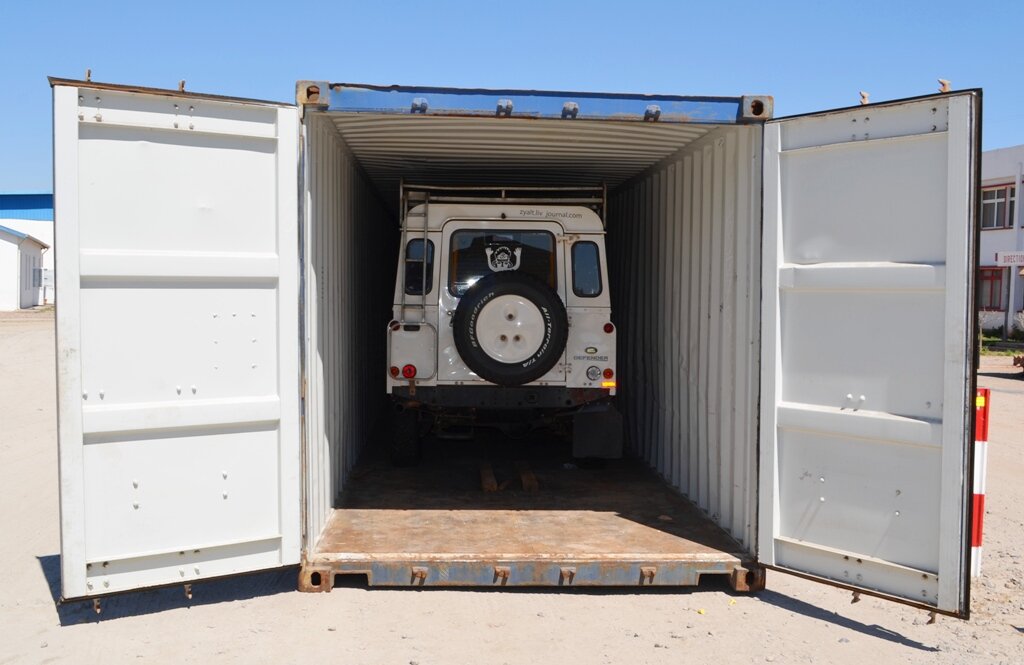 1. Контейнер в Антананариву.

