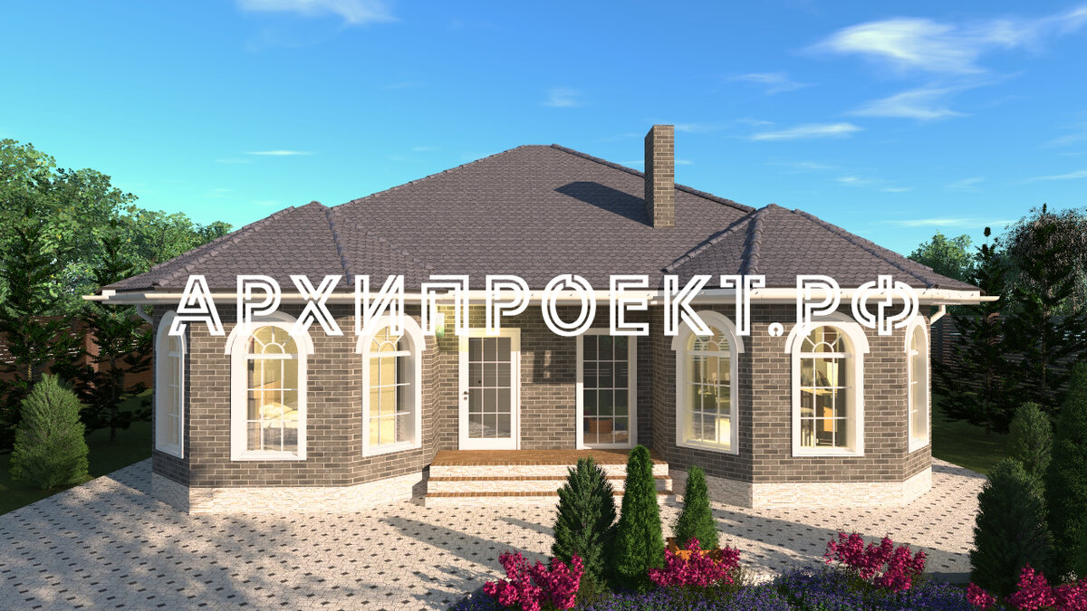 Главный фасад проекта