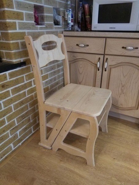 Фото 1. Стул в собранном виде.