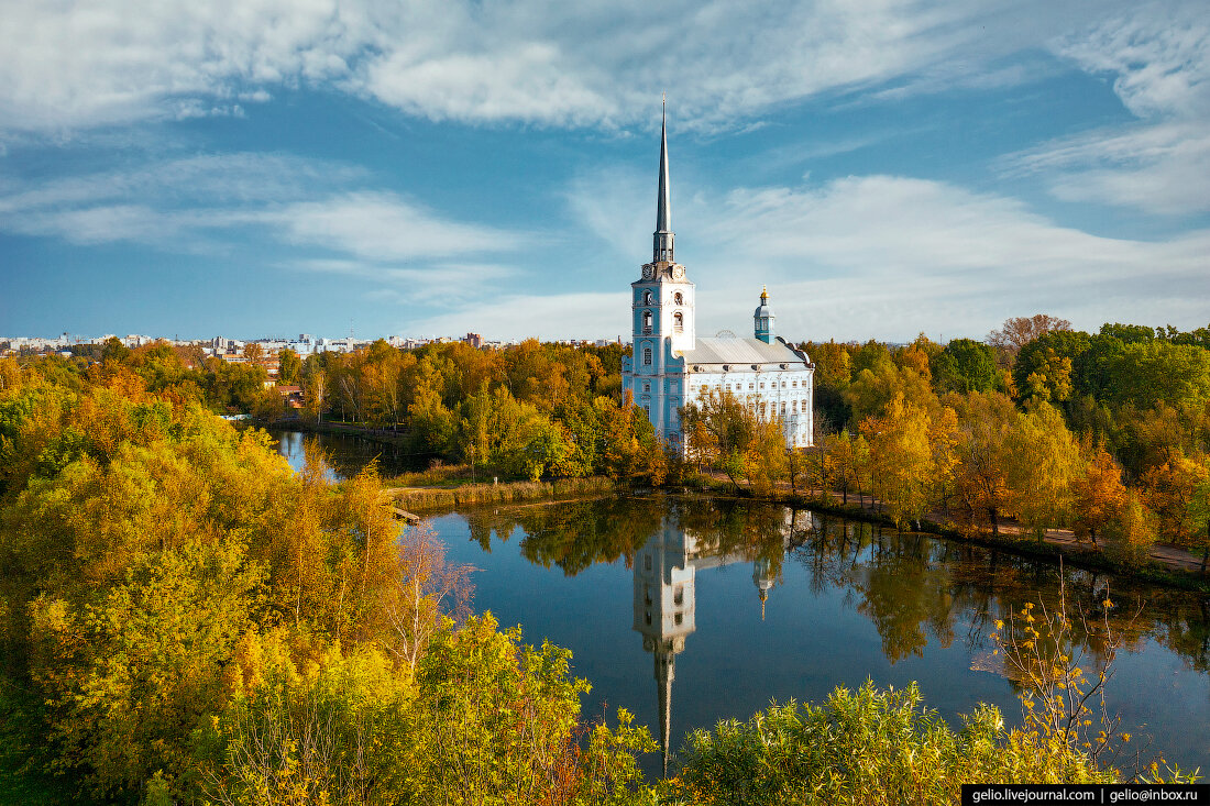 Ярославль фото с высоты