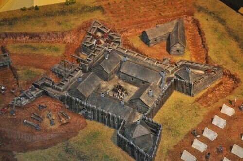 Макет форта Дюкен