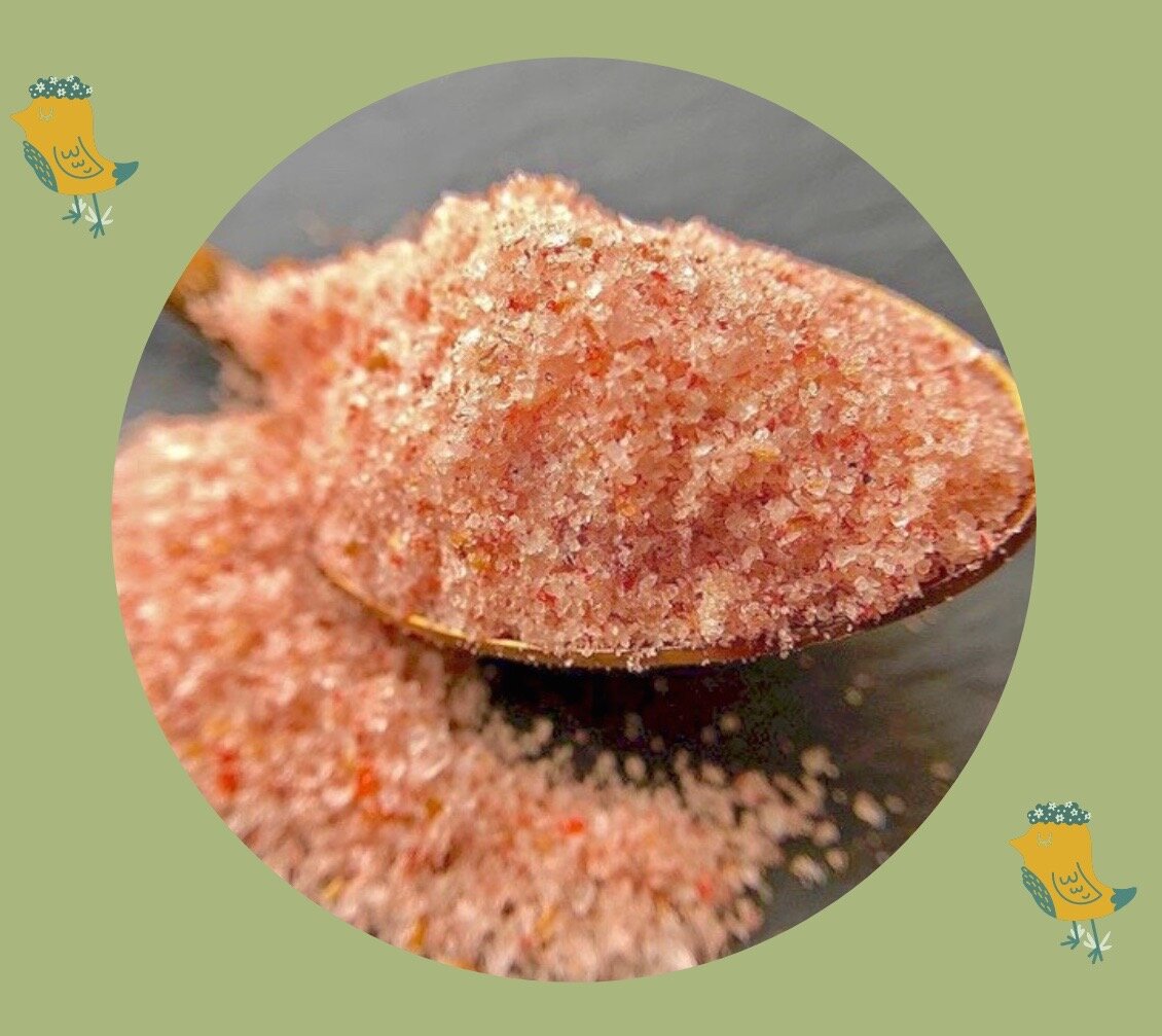 Адыгейская соль с паприкой и острым перцем.