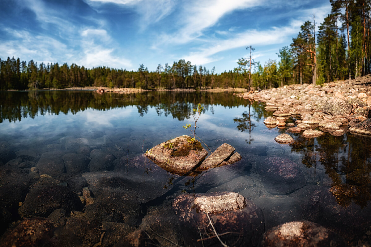 Моренные озера, Карелия. Фото автора.