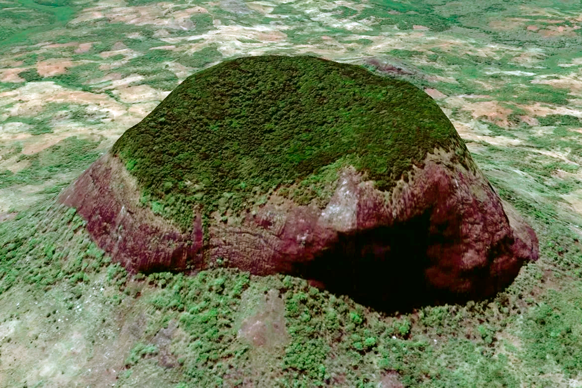 Гора лико в северном мозамбике