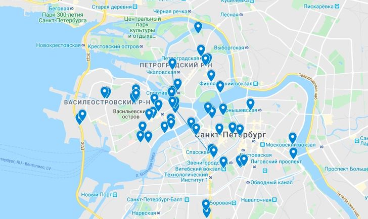 Отели санкт петербурга на карте в центре. Карта СПБ. Карта Петербурга с достопримечательностями. Карта Питера на карте.