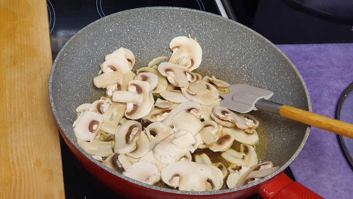 Стручковая фасоль с грибами и сладким перцем – вкусный гарнир на ужин | ДАМ  РЕЦЕПТИК! | Дзен