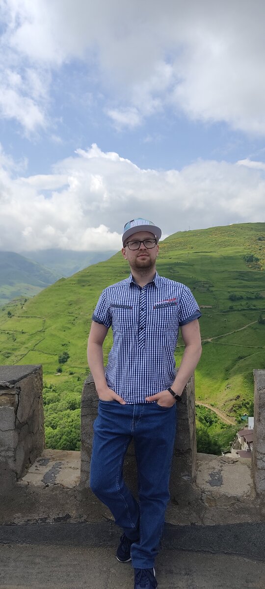 Вид на горы с башни