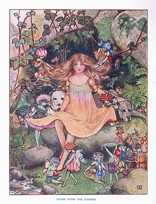 Иллюстрация к книге "Сказки леди Энн", 1914