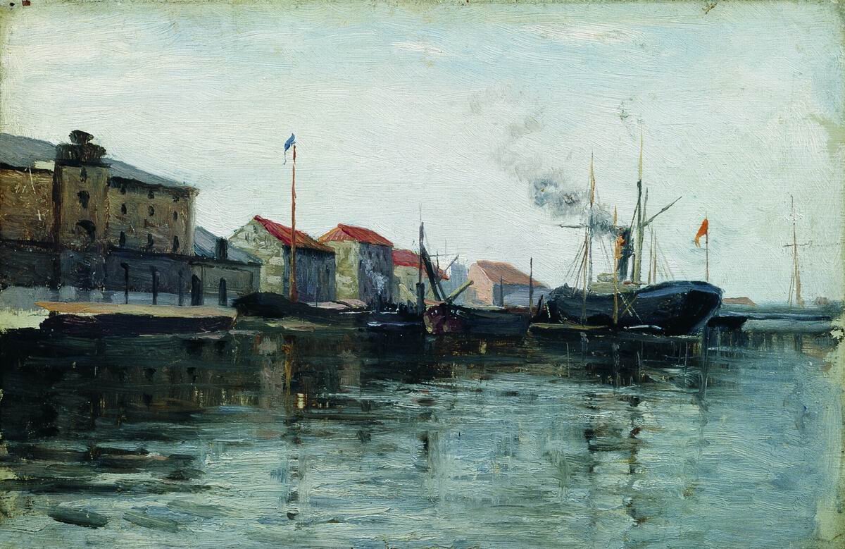 Этюд на набережной