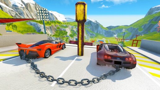 Самые РЕАЛИСТИЧНЫЕ Аварии BeamNG Drive Челлендж!