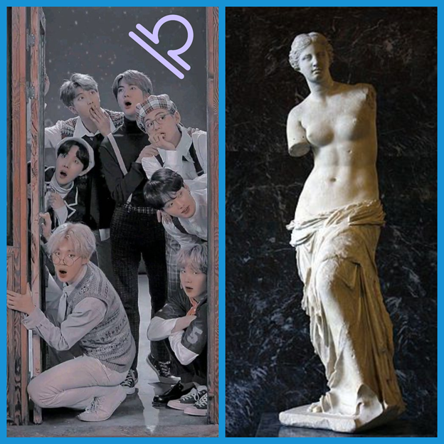 Поэтому Южная Корея = BTS = Весы = Венера, где и страна и айдолы принадлежат самому красивому знаку зодиака и самой очаровательной планете.