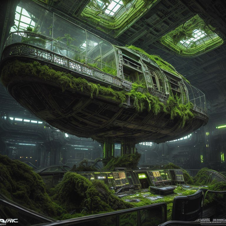 Инопланетный корабль 