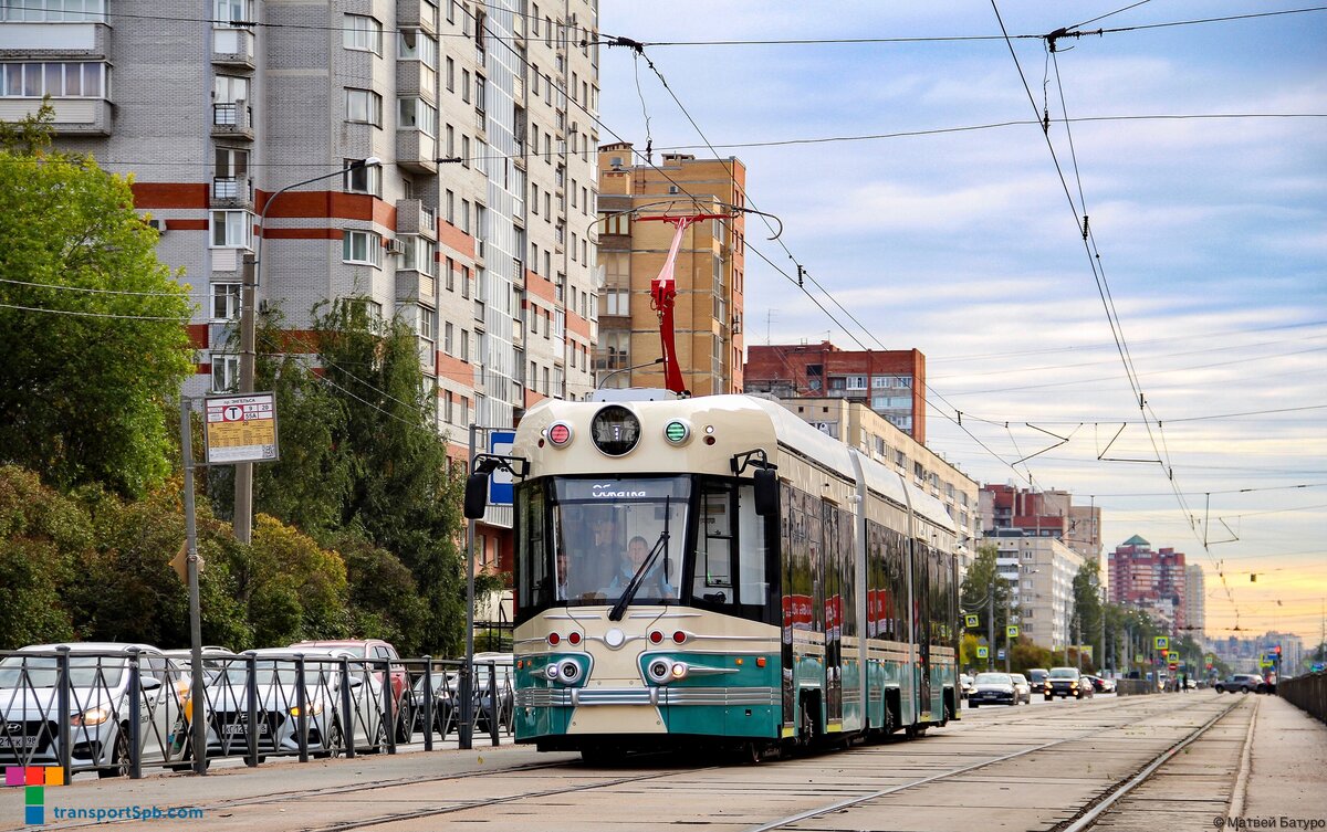 Ретро-трамвай "Достоевский": фото на обкатке в городе