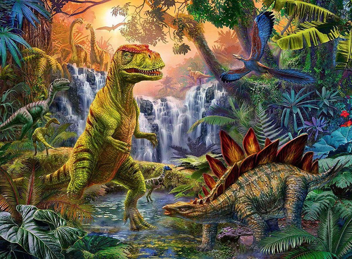Пазлы с динозаврами парк Юрского периода. Динозавры в природе. Эпоха динозавров. Мир динозавров. Урок мир динозавров
