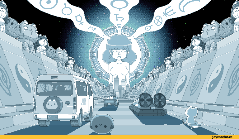 Один из лучших примеров анимированного гифа в стиле PixelArt