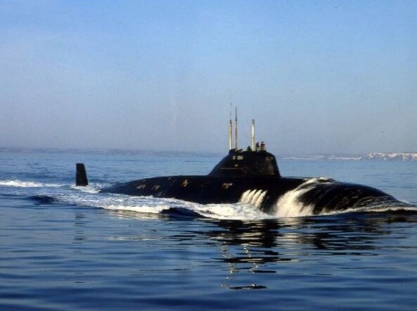 АПЛ 671-го проекта в морях.
