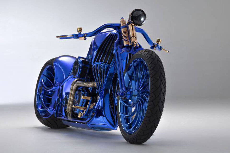 Бриллиантовый мотоцикл: сколько стоит самый дорогой чопер в мире | №1  Денежный | Дзен