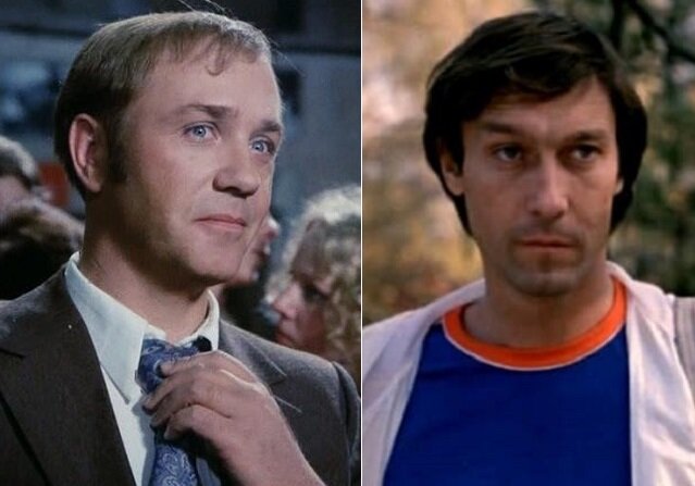 Кадры из фильма «Афоня» (1975) и «Влюблён по собственному желанию» (1982). Источник YouTube.
